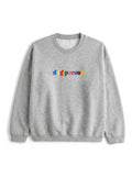Dog Person Embroidered Sweatshirt