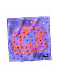 Cosmic Dogs Bandana from WOOF, front view of the galaxy print