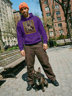 Custom Royal Dog Portrait Unisex Hoodie