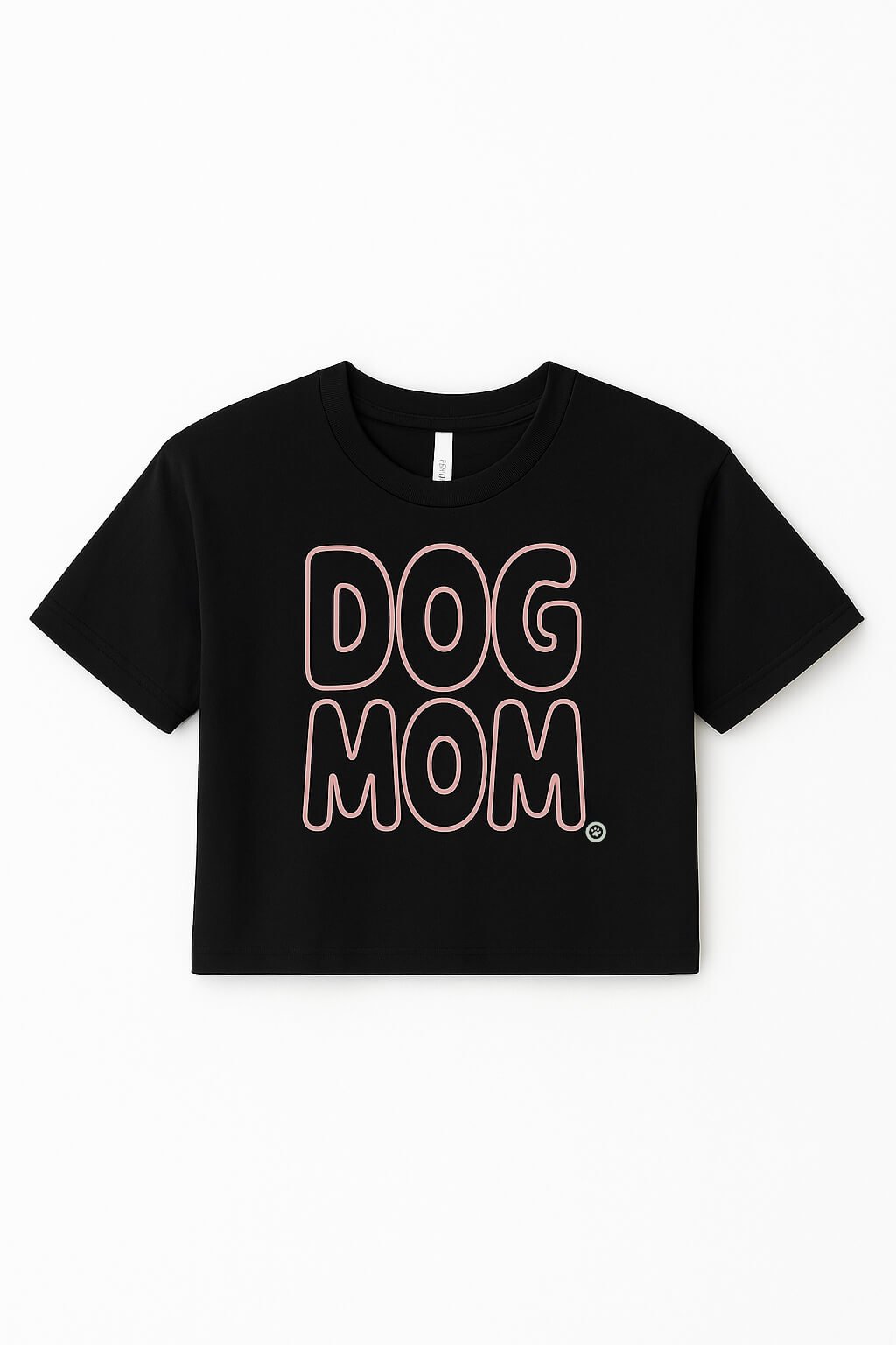 Oversized Dog Mom Crop Top.
