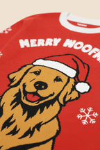 Handcrafted Golden Retriever Christmas Sweater