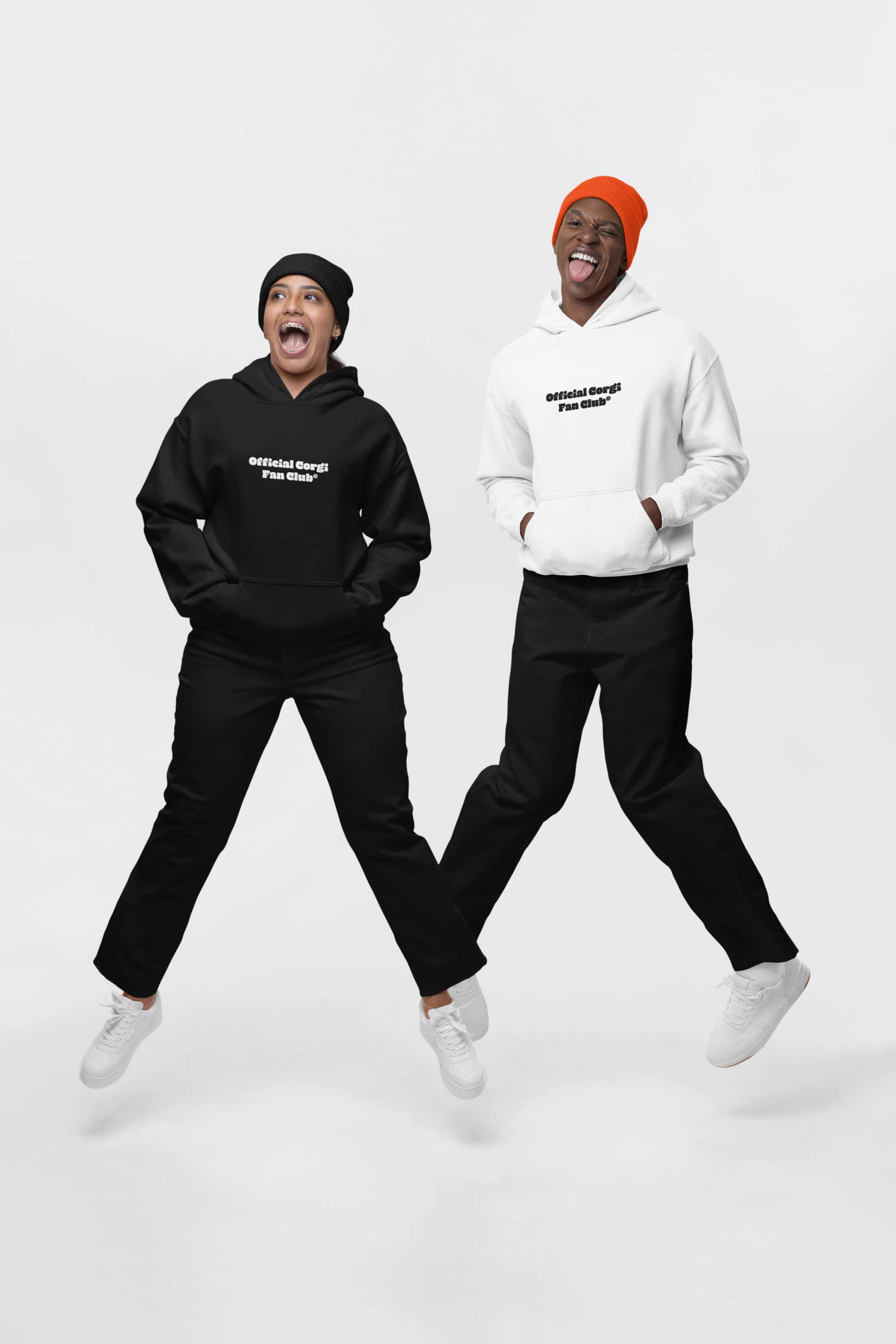 Official Corgi Fan Club© Premium Hoodie - Dogloverclothing.com