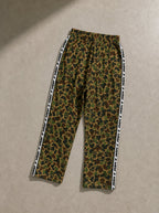 Camo Wide-Leg Unisex Paw Print Joggers