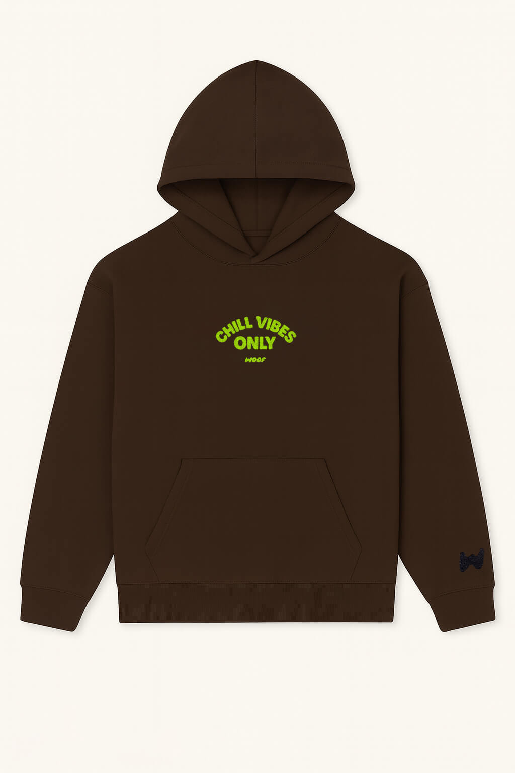Cute Frenchie Chill Vibes Only Unisex Hoodie - WOOF