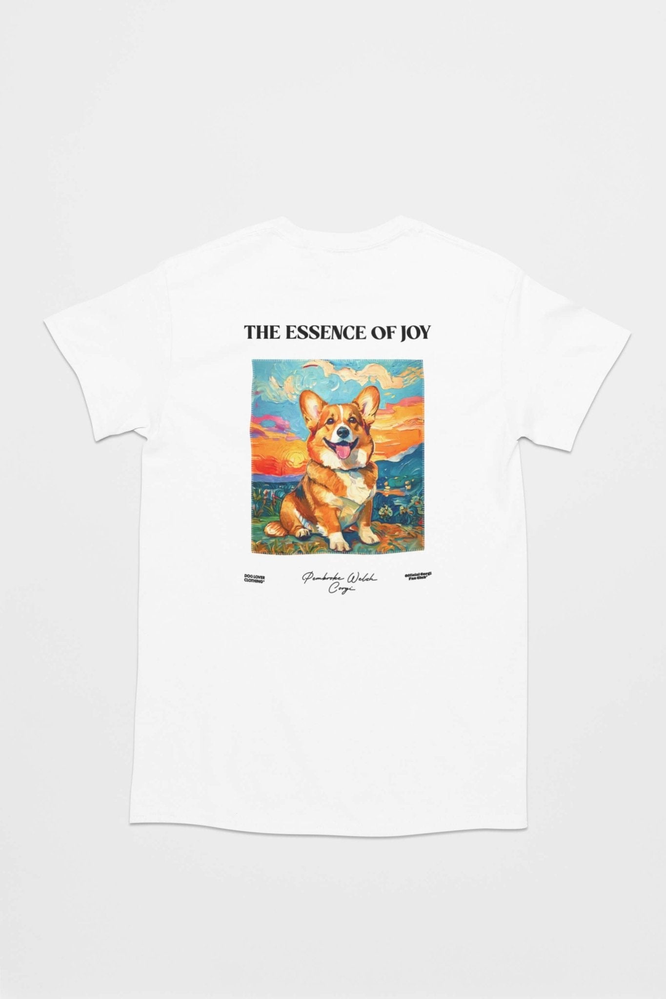 Poetic Corgi Joy T-Shirt - Dogloverclothing.com
