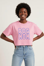 Oversized Dog Mom Crop Top