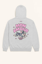 Cute Mon Amour Frenchie Hoodie.