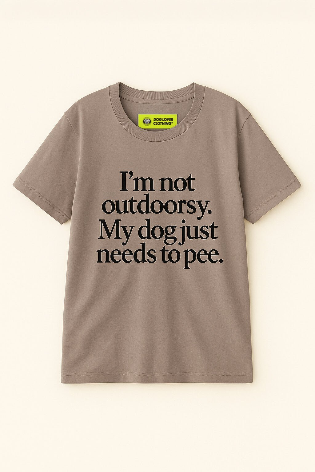 Funny Dog Outdoor Unisex T-Shirt.
