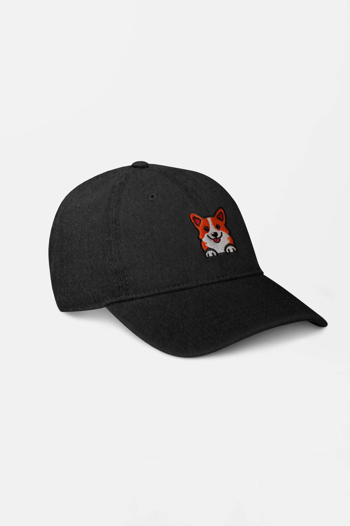Premium Corgi Denim Cap.