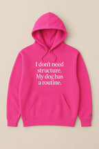 Funny No Structure Unisex Dog Hoodie.