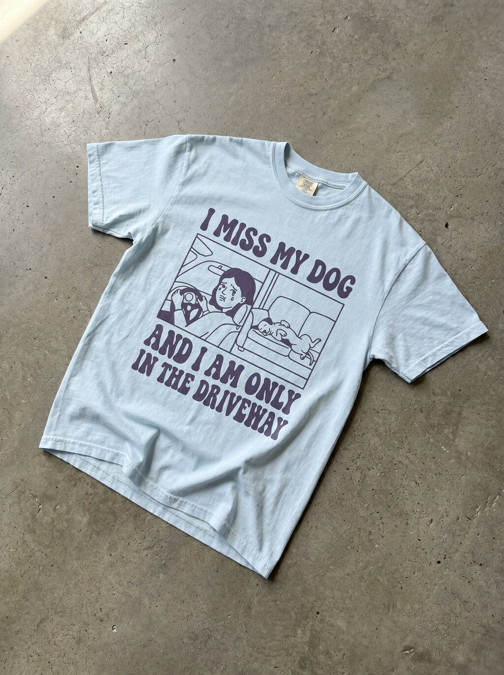 I miss my Dog Heavyweight T-Shirt