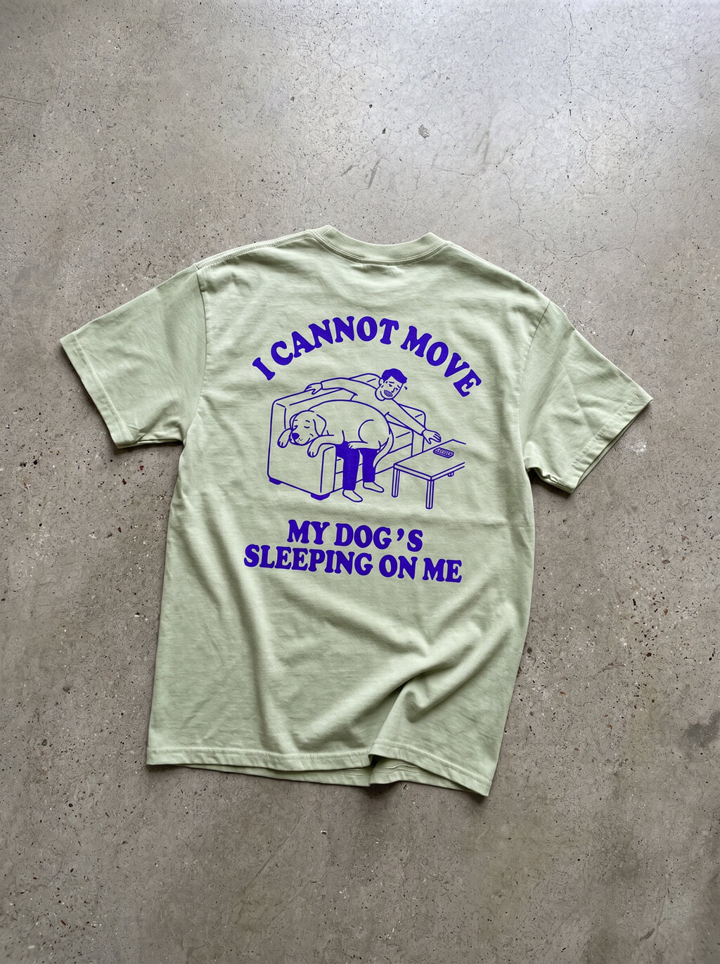 Sleeping Dog Unisex Heavyweight T-Shirt
