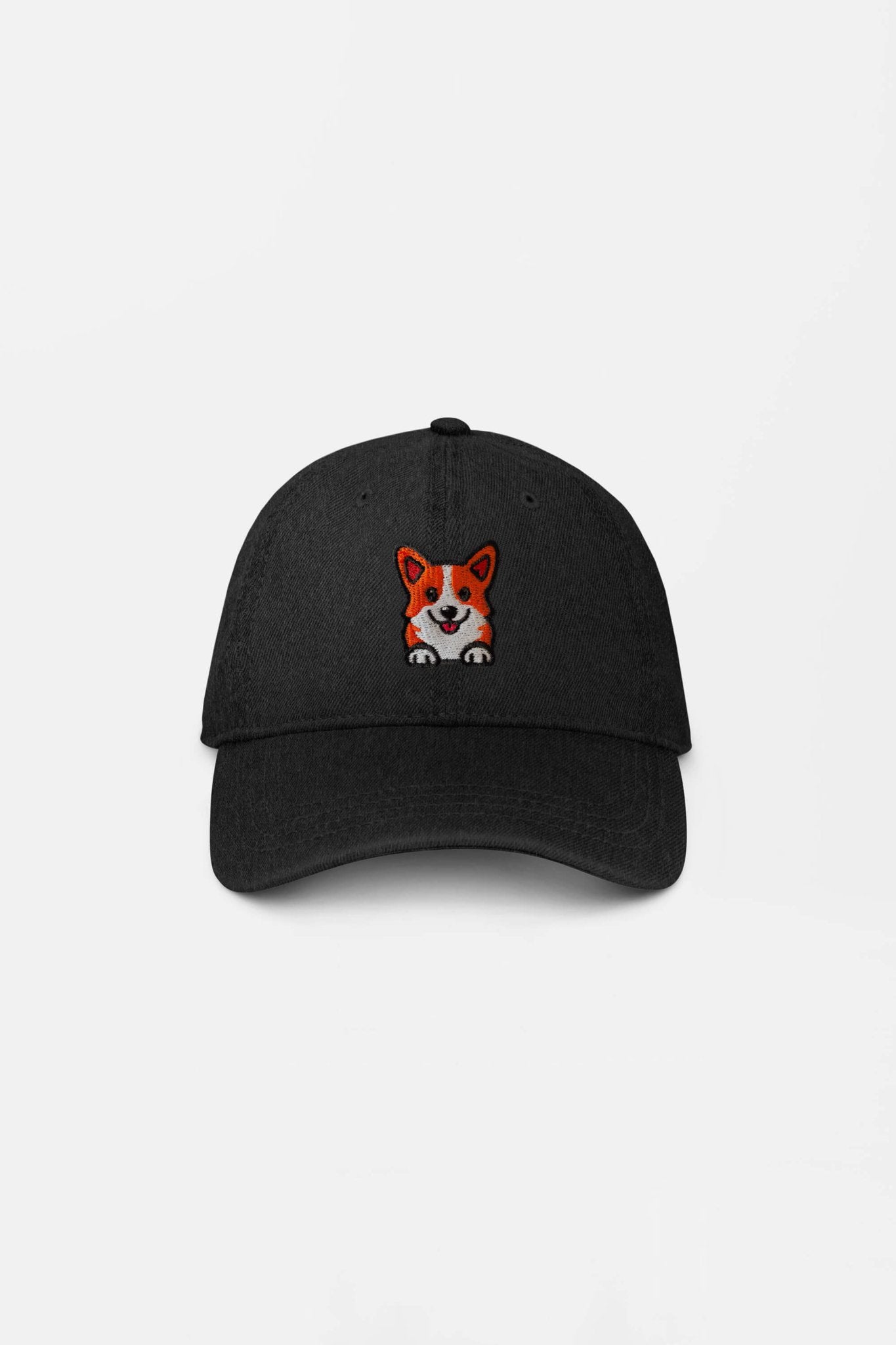 Premium Corgi Denim Cap.
