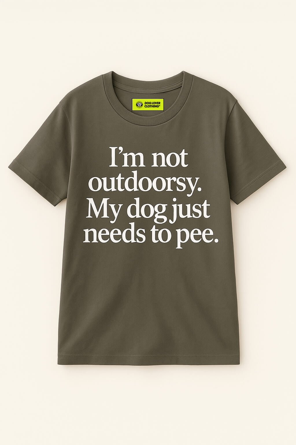 Funny Dog Outdoor Unisex T-Shirt.