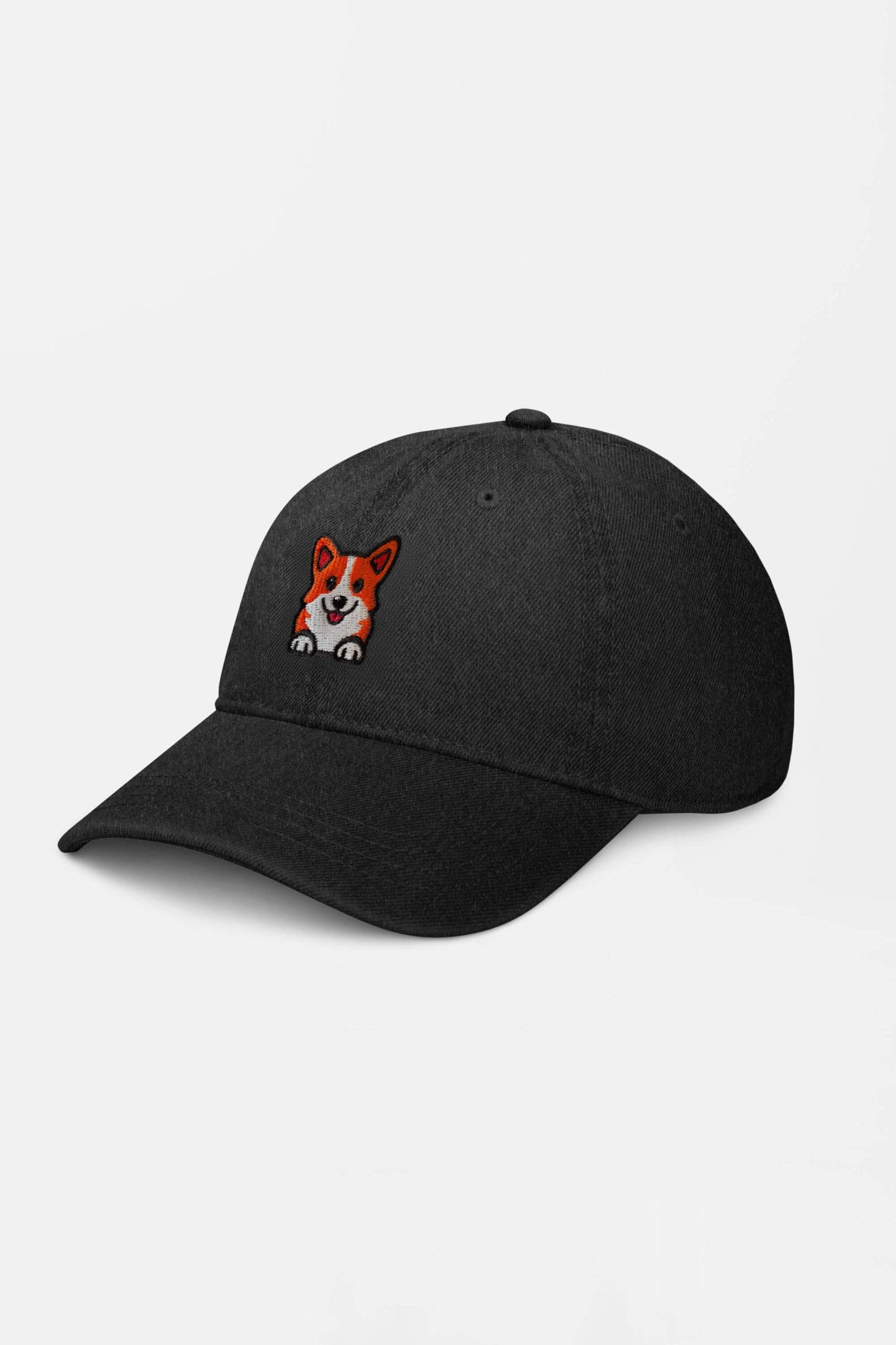 Premium Corgi Denim Cap.