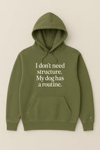 Funny No Structure Unisex Dog Hoodie.