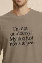 Funny Dog Outdoor Unisex T-Shirt