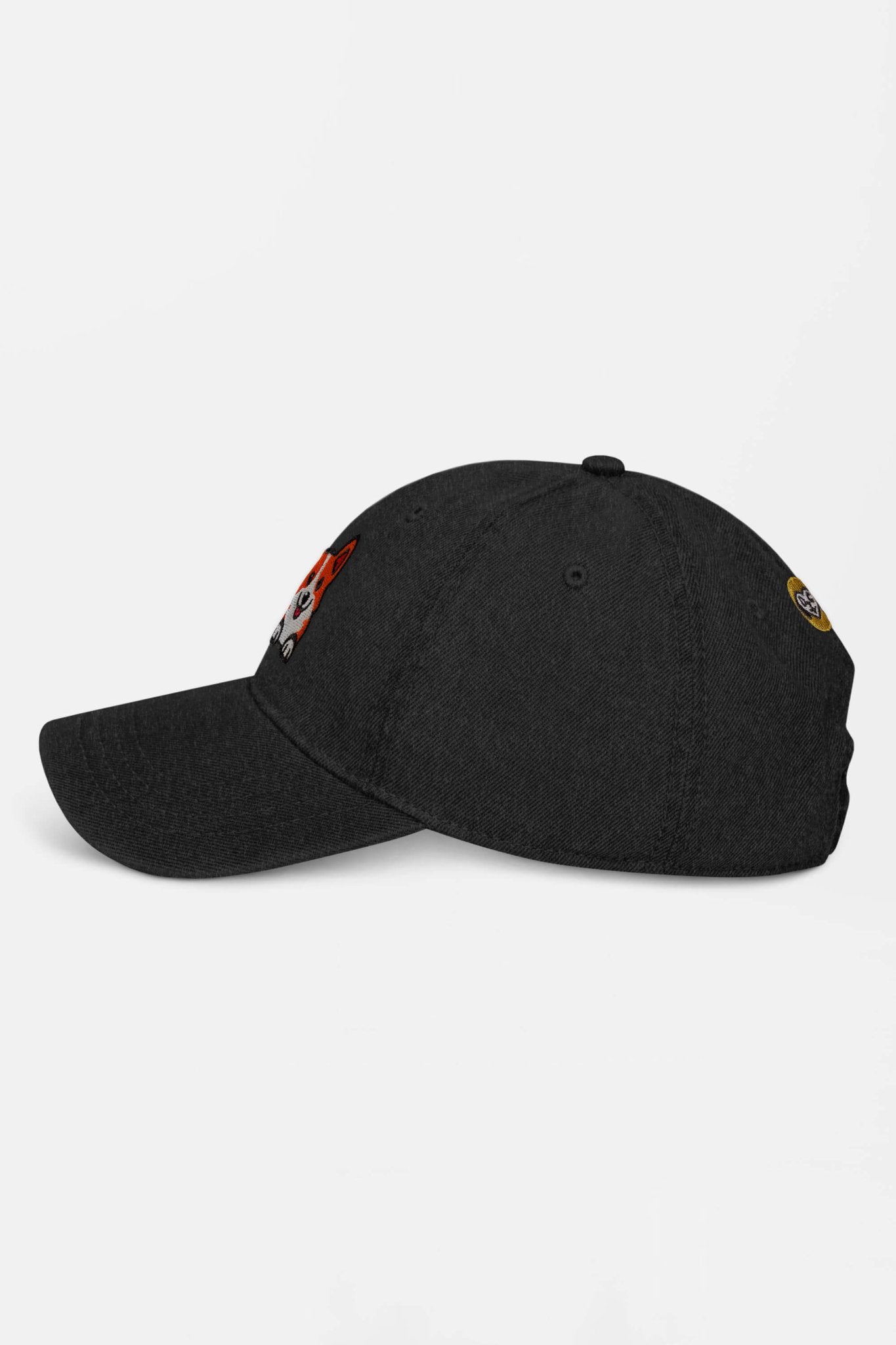 Premium Corgi Denim Cap.