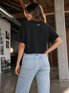 Oversized Dog Mom Crop Top