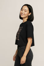 Oversized Dog Mom Crop Top