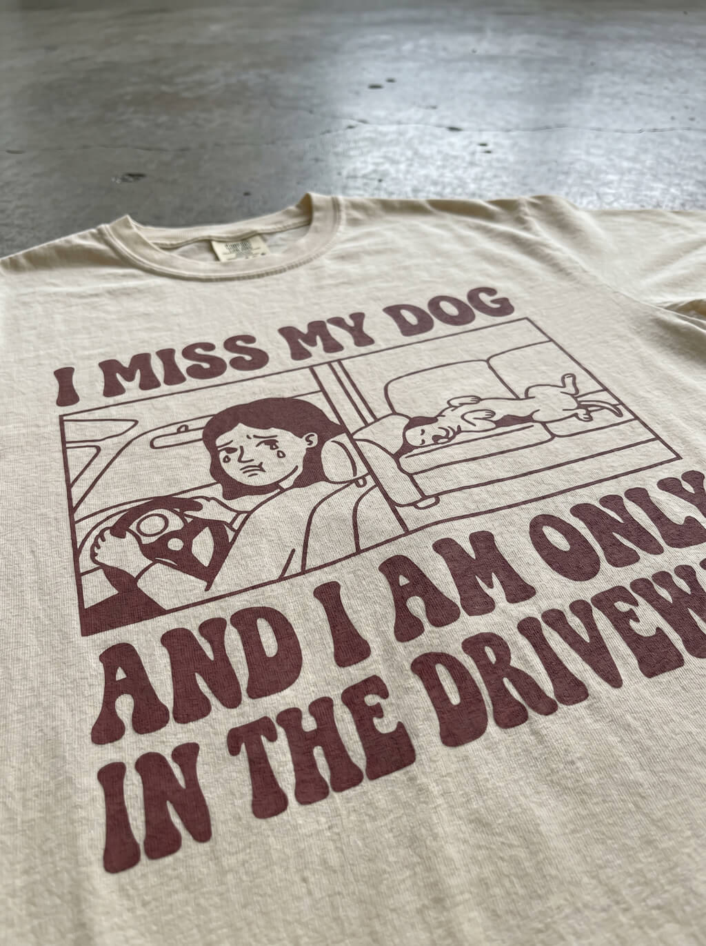I miss my Dog Heavyweight T-Shirt