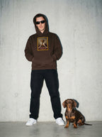 Custom Royal Dog Portrait Unisex Hoodie