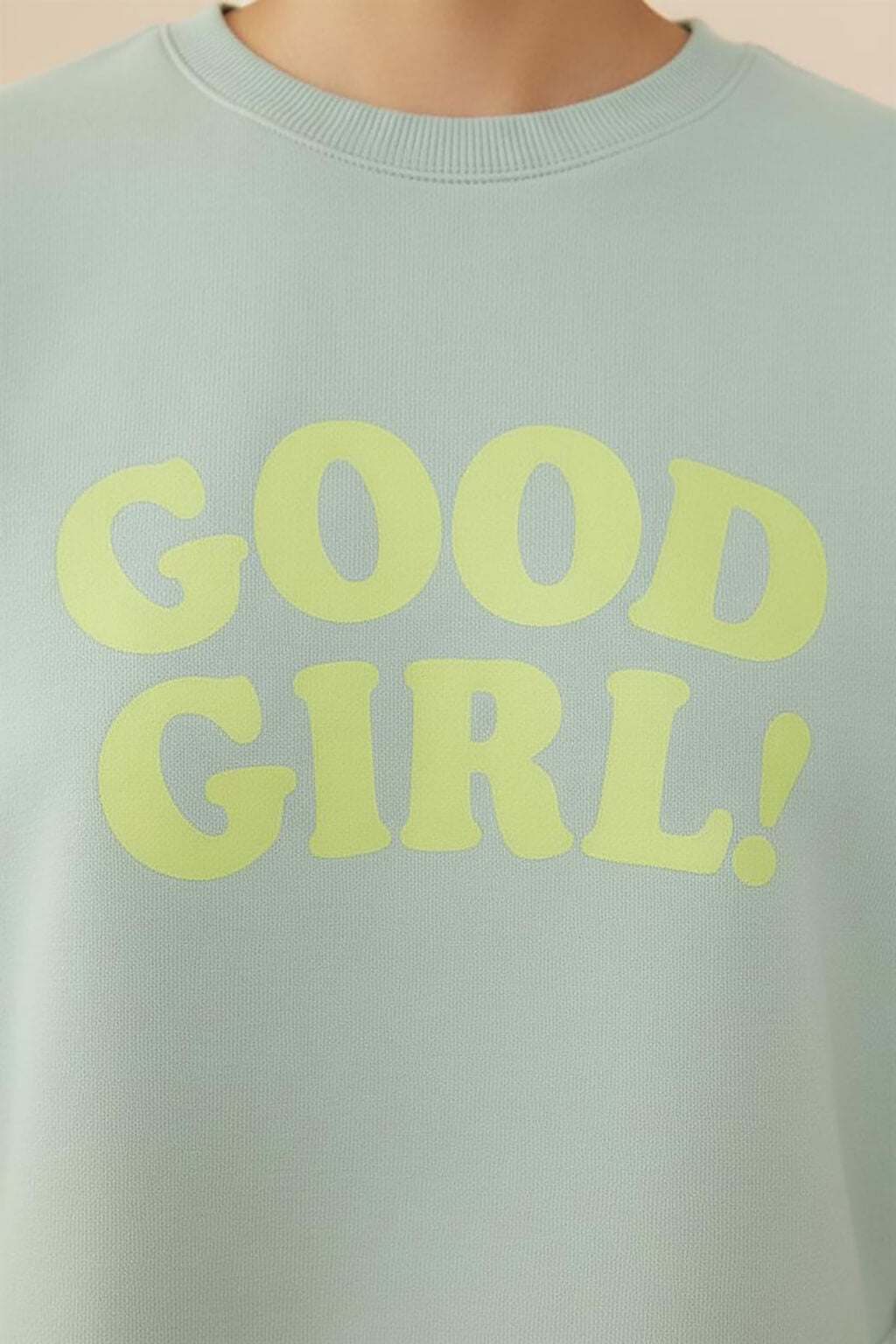 Good Girl Premium Crop Sweatshirt