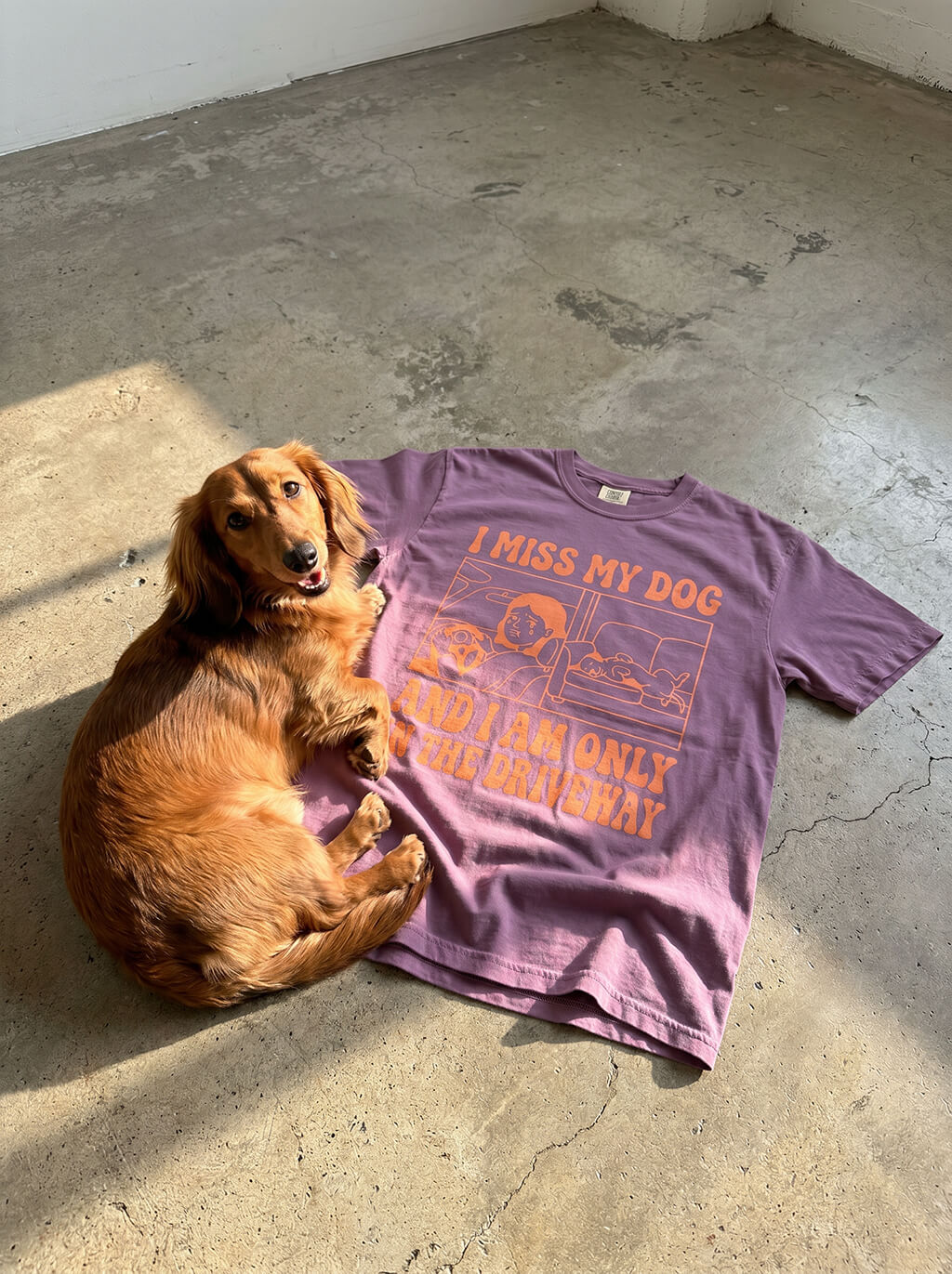 I miss my Dog Heavyweight T-Shirt