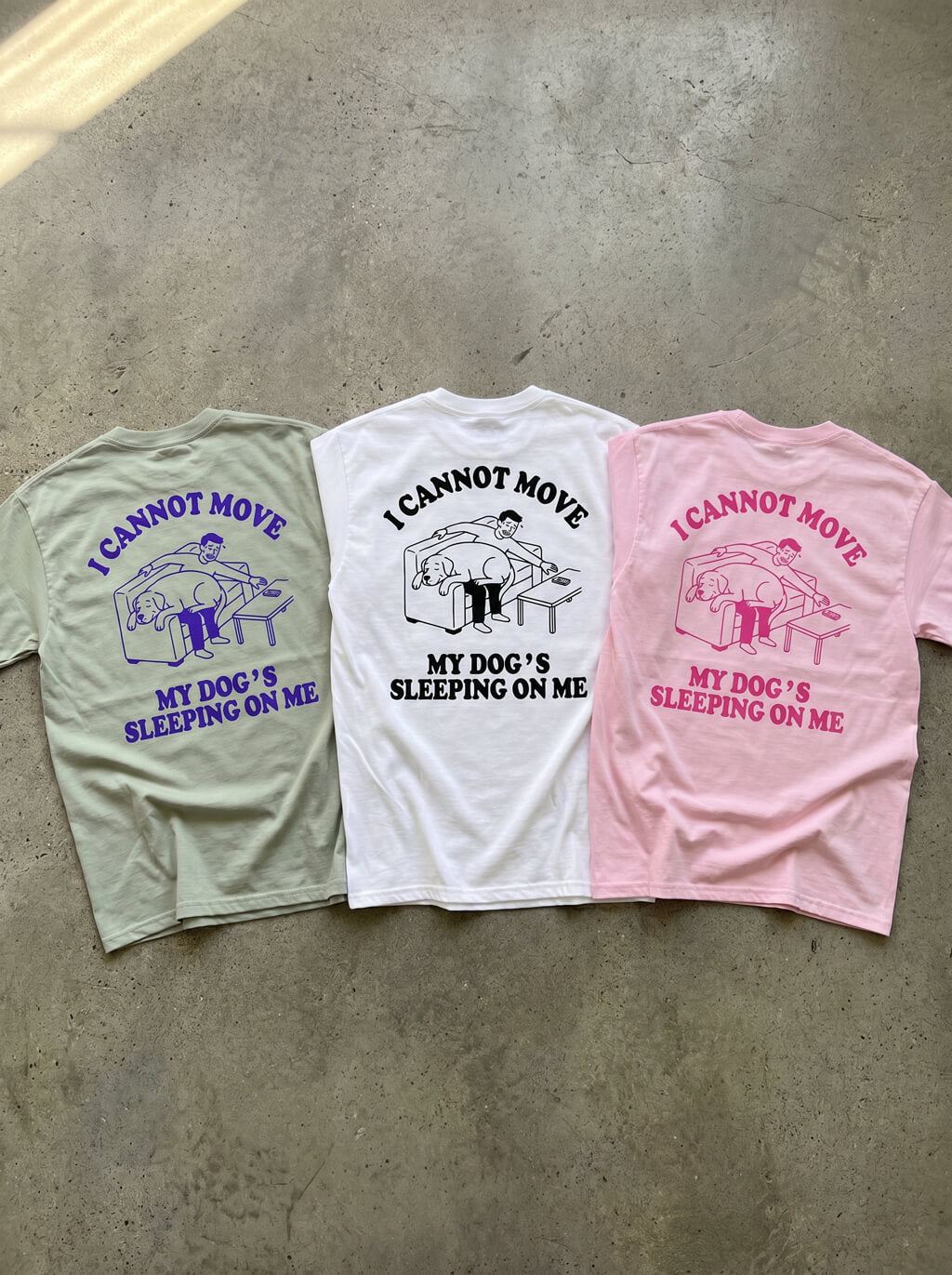 Sleeping Dog Unisex Heavyweight T-Shirt