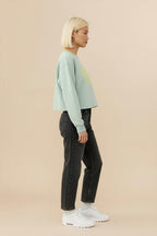 Good Girl Premium Crop Sweatshirt