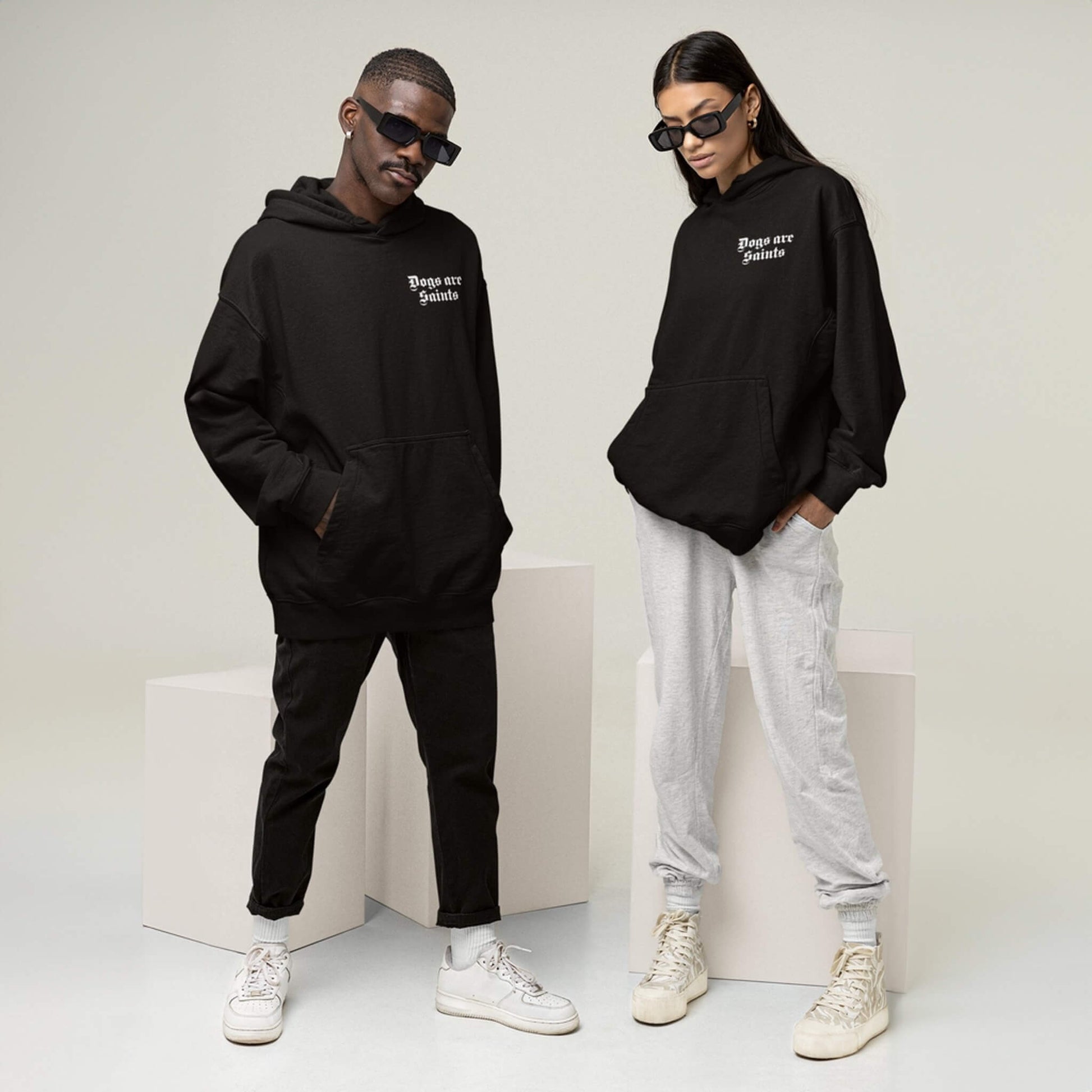 Dogs Are Saints Unisex Hoodie - Dogloverclothing.com