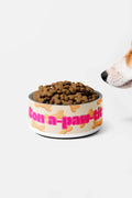 Adorable "Bon-a-paw-tit" Dog Pet Bowl.