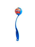 Chuckit dog ball launcher from WOOF with the tennis ball