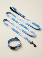 Happy Clouds Dog Collar & Leash Set