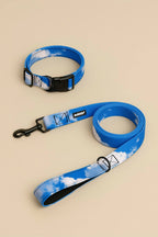 Happy Clouds Dog Collar & Leash Set - WOOF