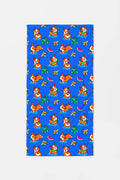 Tropical Corgi Beach Party Premium Towel 30″ × 60″ - Dogloverclothing.com