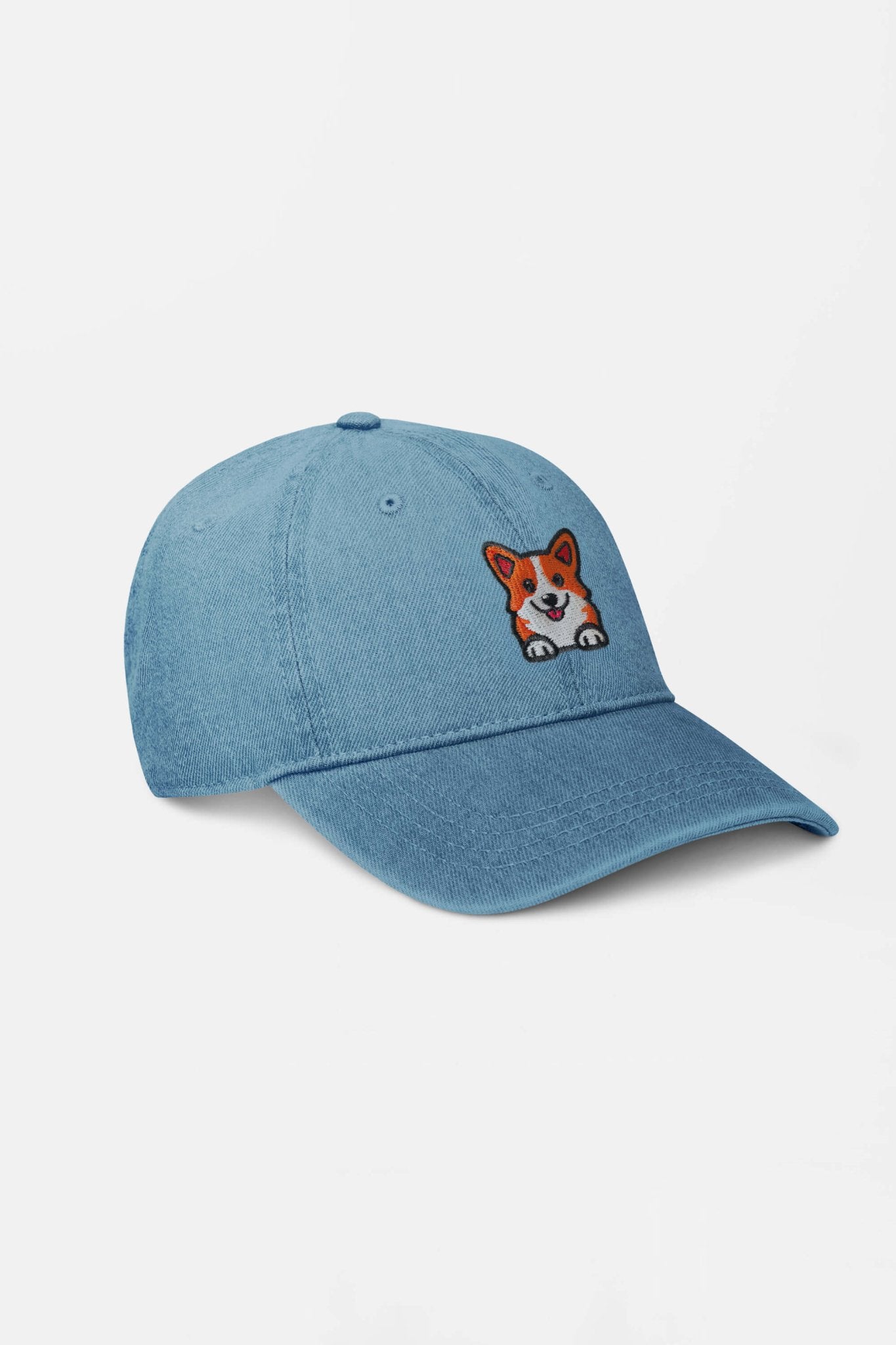 Premium Corgi Denim Cap.