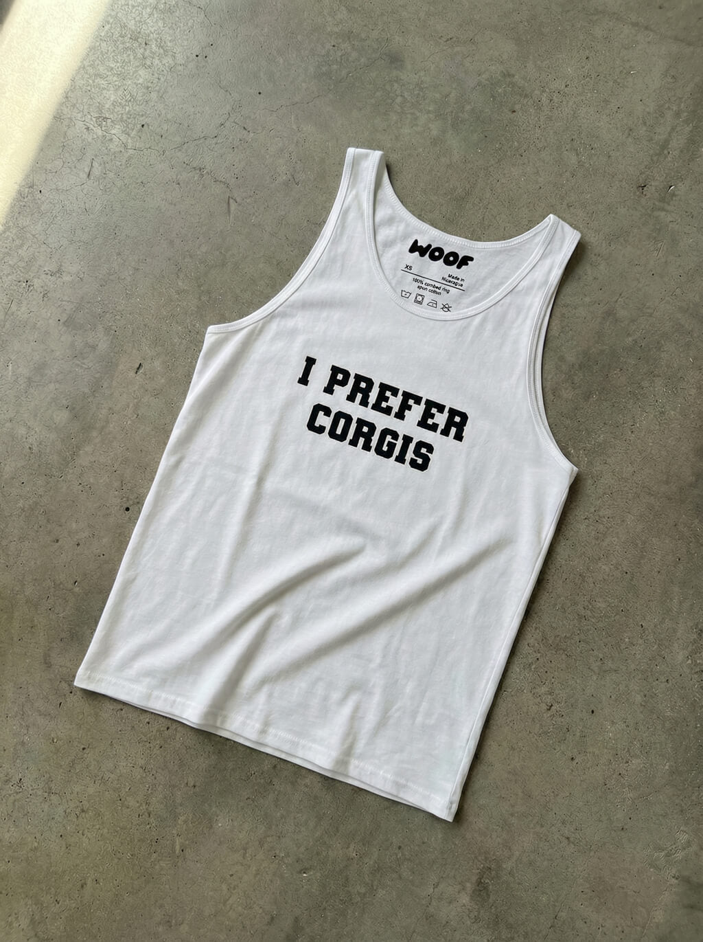I Prefer Corgis Unisex Corgi Tank Top