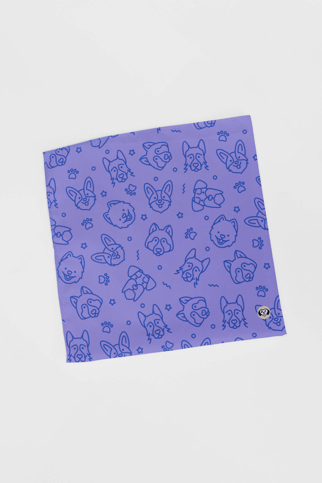 Lavender Dog Art Pet Bandana - Dogloverclothing.com