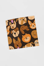 Chocolate Furry Friends Pet Bandana.