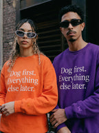 Unisex Dog First Statement Sweatshirt