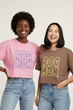 Oversized Dog Mom Crop Top
