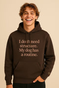 Funny No Structure Unisex Dog Hoodie.