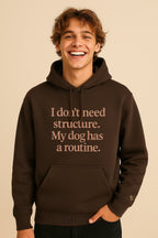 Funny No Structure Unisex Dog Hoodie.
