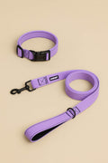 Lavender Dog Collar & Leash Set - WOOF