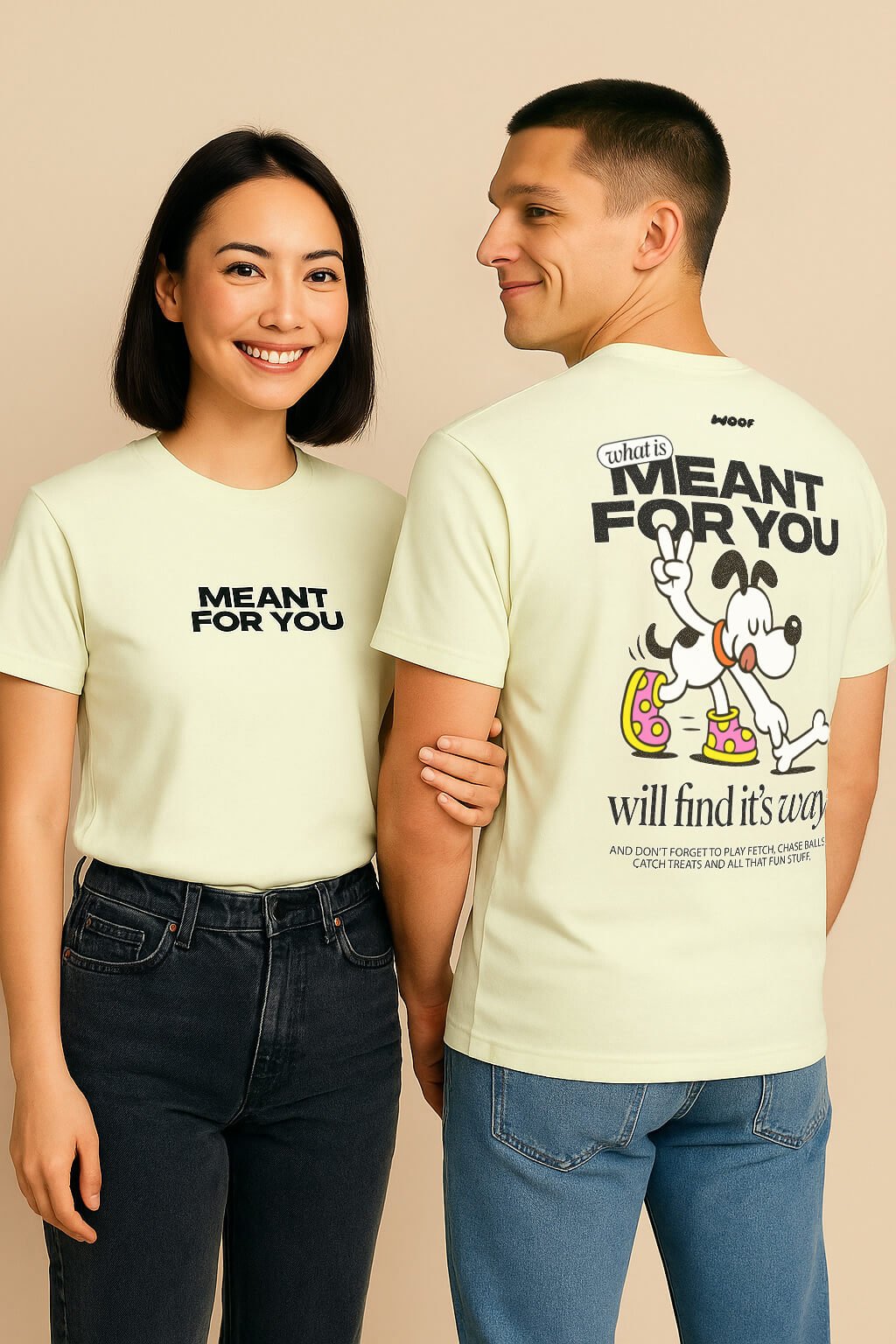 Funny This Is Meant For You Unisex Dog T-Shirt.