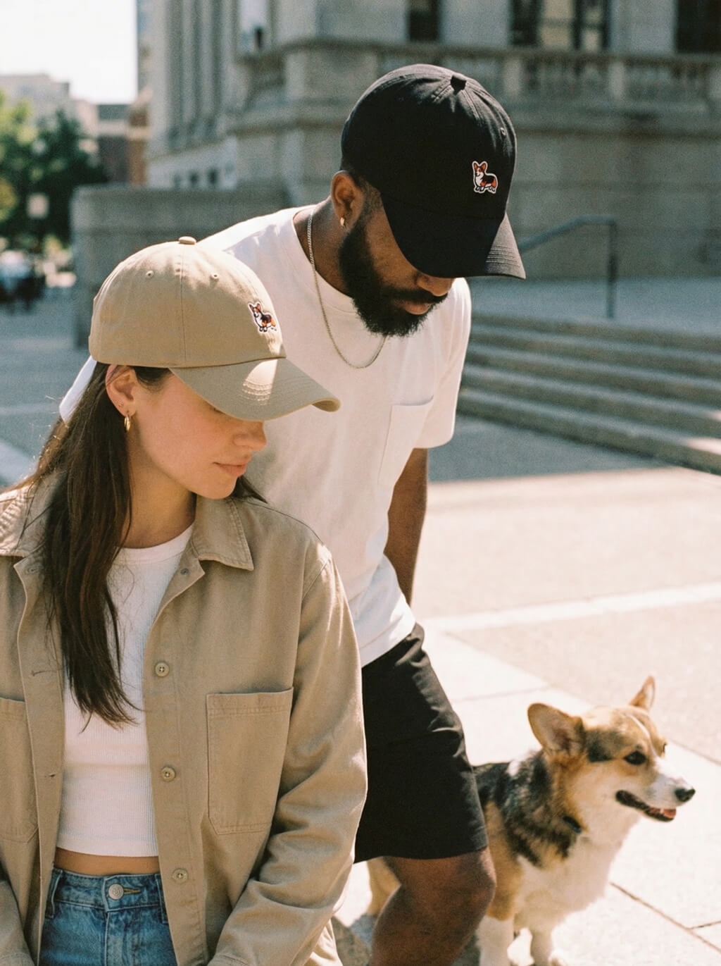 Iconic Tricolor Corgi Cap