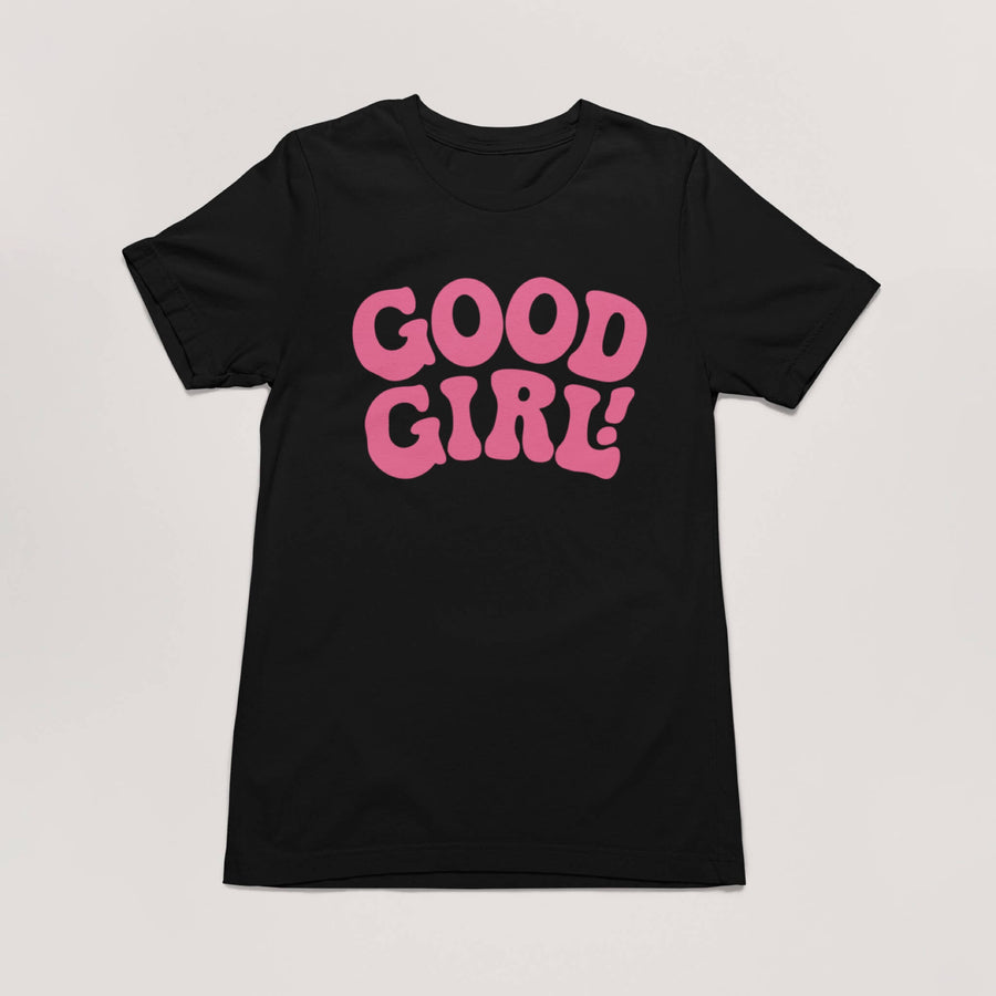 Good Girl T-Shirt from WOOF on a plain background, front view