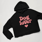 Dog Lover Crop Hoodie - Dogloverclothing.com