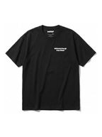 Black Official Corgi Fan Club T-Shirt from WOOF, front view